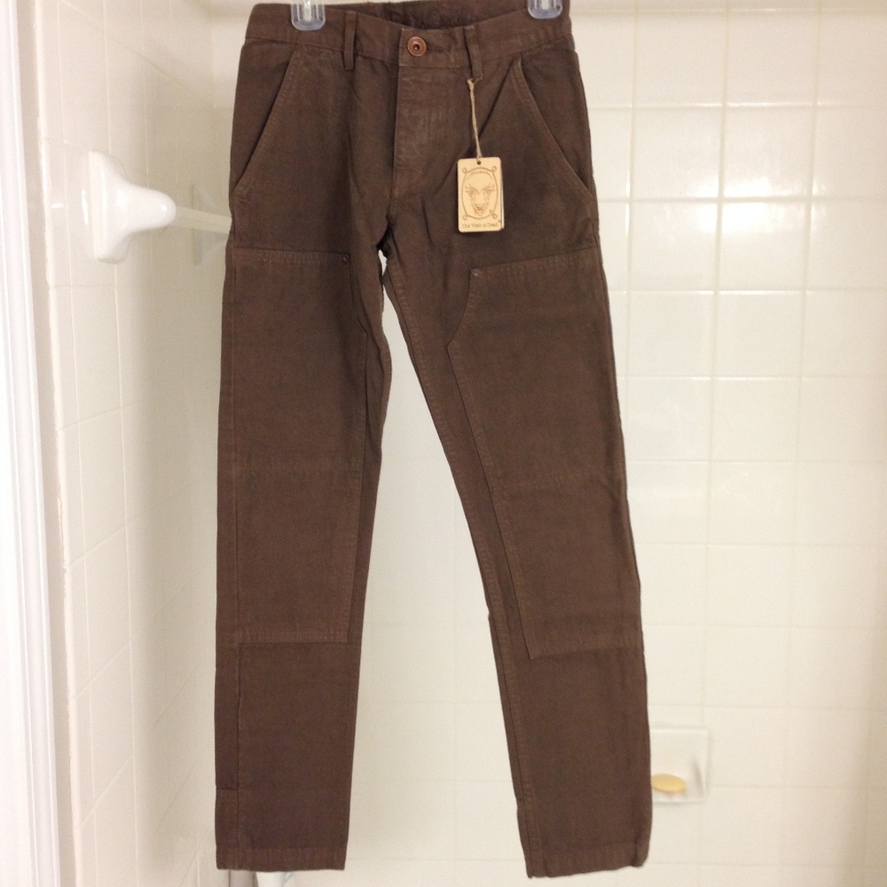 The West Is Dead Double Front Work Pants fit 28